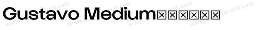 Gustavo Medium字体转换